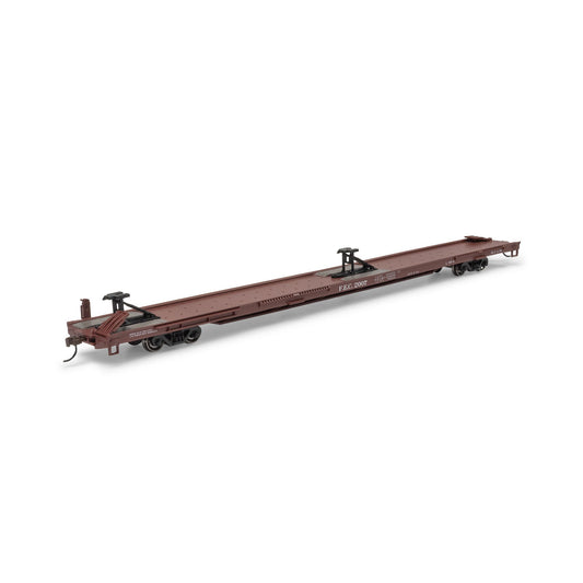 HO ATH 85' TOFC Flat Car FEC #2007 (ATH-1555)