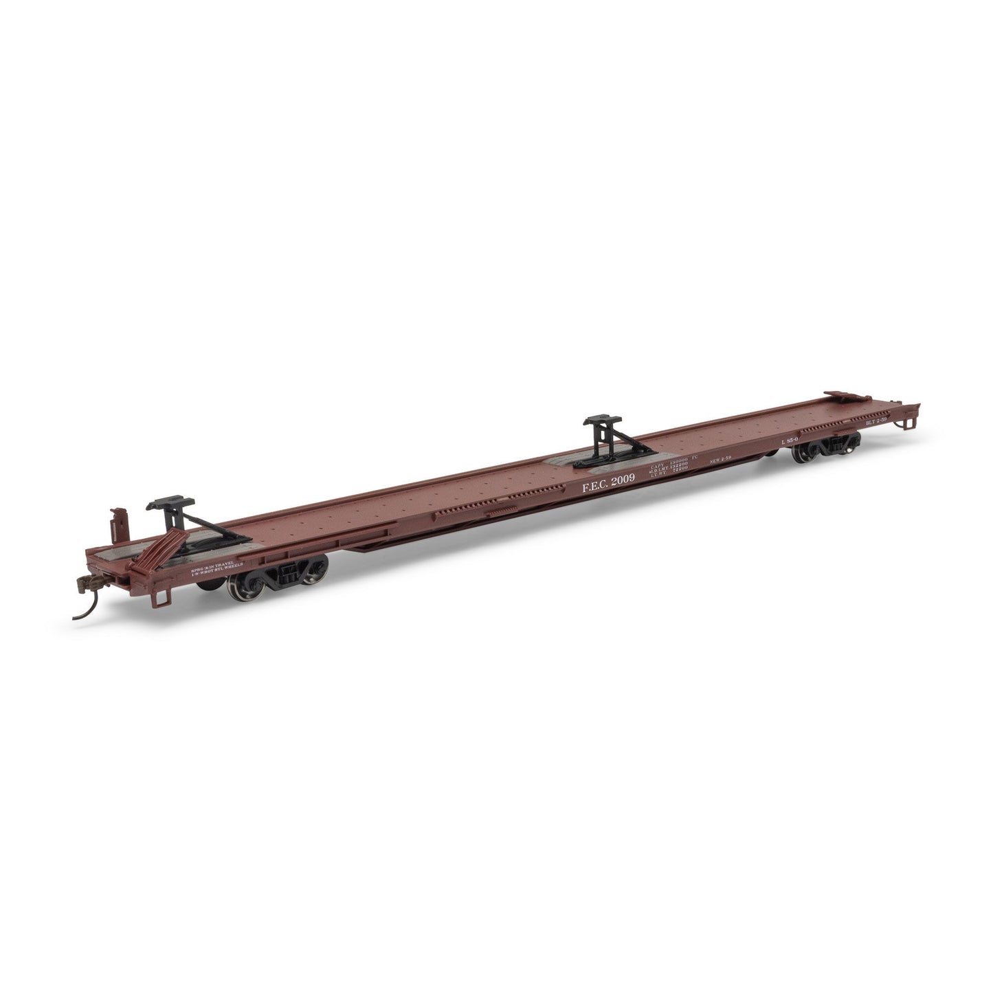 HO ATH 85' TOFC Flat Car FEC #2009 (ATH-1556)