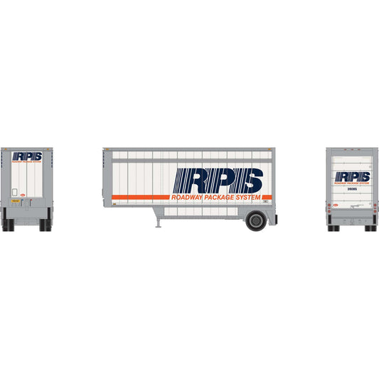 HO ATH 28' Parcel (PUP) Trailer (ATH-1566)