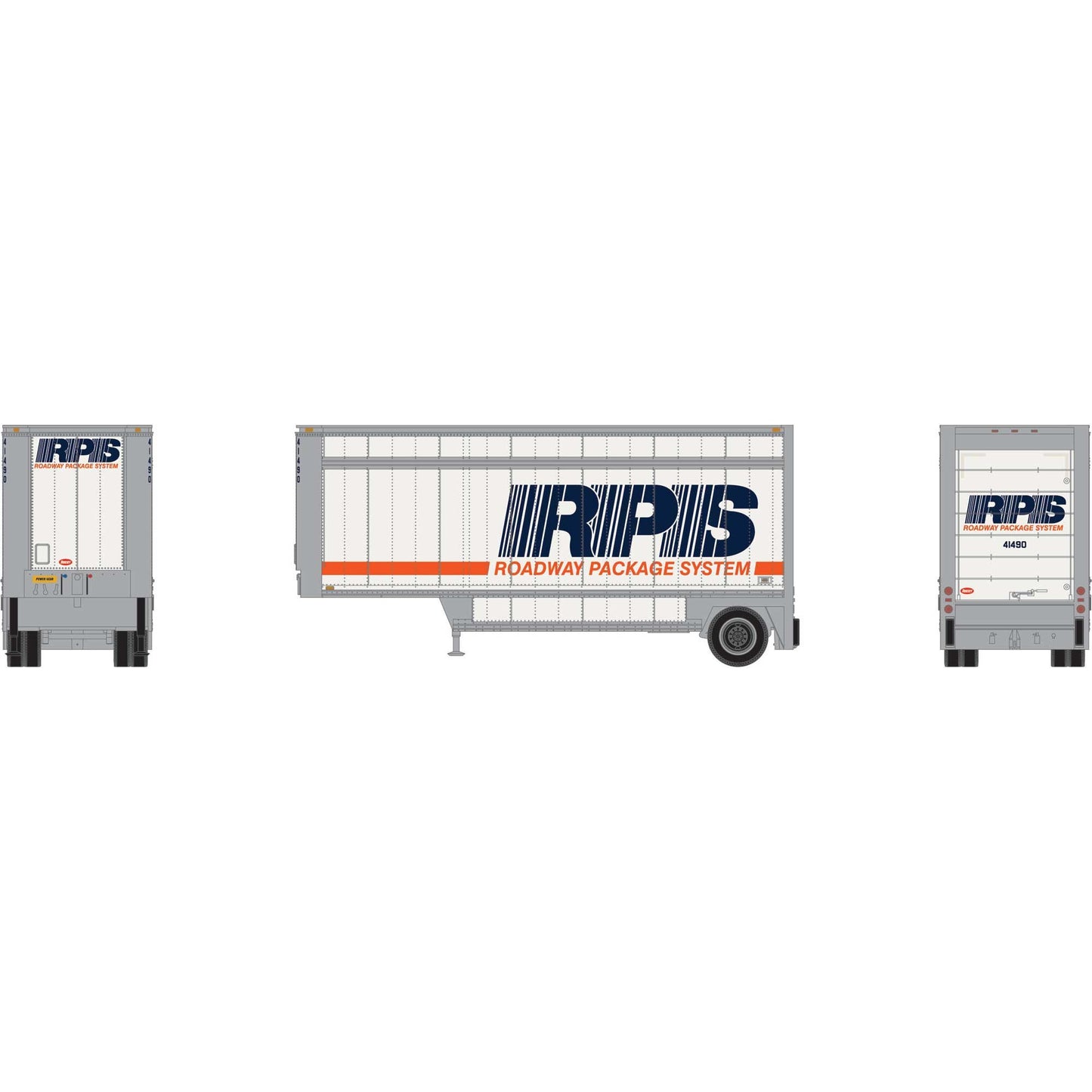 HO ATH 28' Parcel (PUP) Trailer (ATH-1568)
