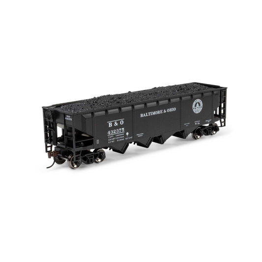 HO ATH 40' 4-Bay Offset Hopper with Load (ATH-1572)