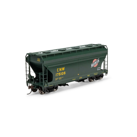 HO ACF 2970 Covered Hopper CNW #175106 (ATH-1678)