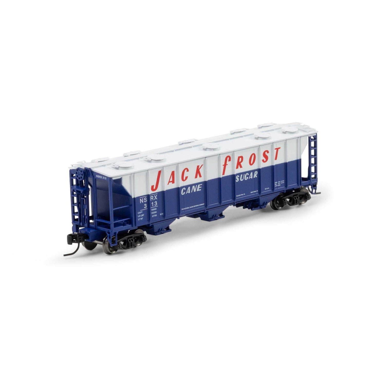 N PS-2 2893 3-Bay Covered Hopper NSRX #311 (ATH-1721)