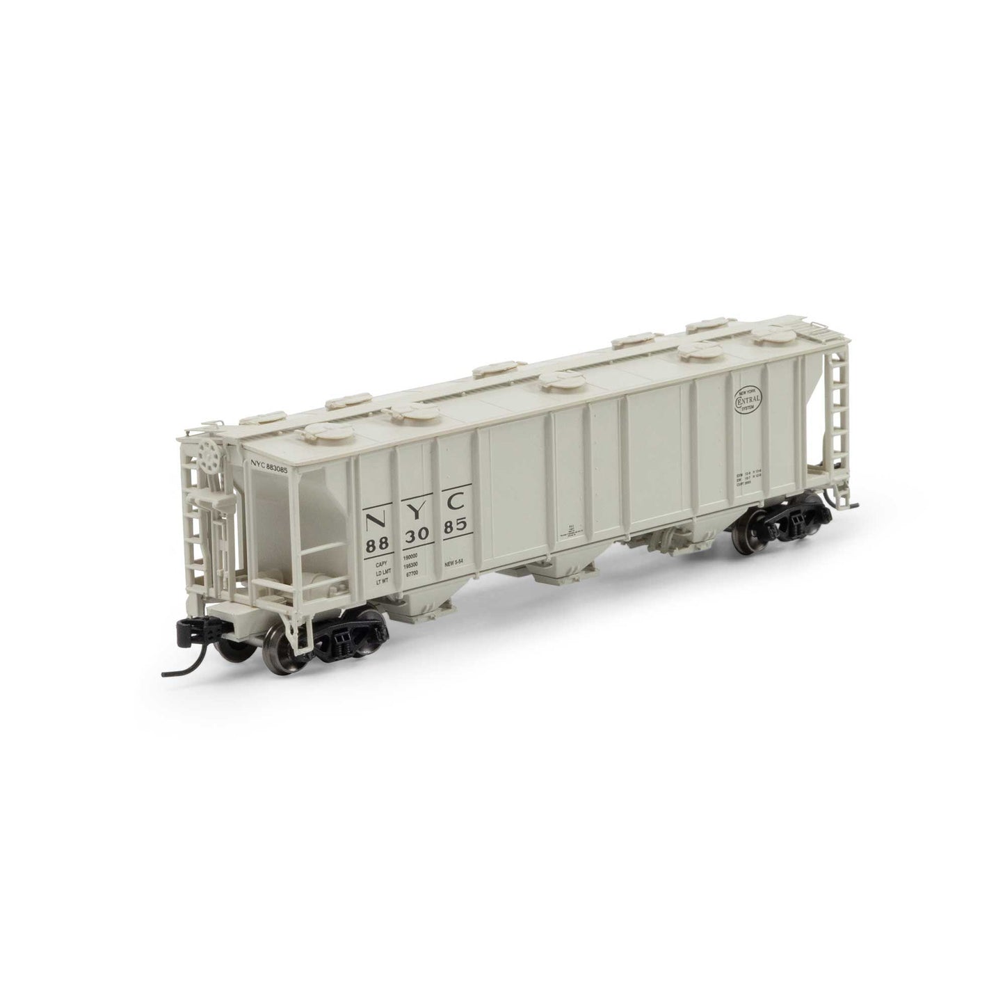 N PS-2 2893 3-Bay Covered Hopper NYC #883085 (ATH-1727)