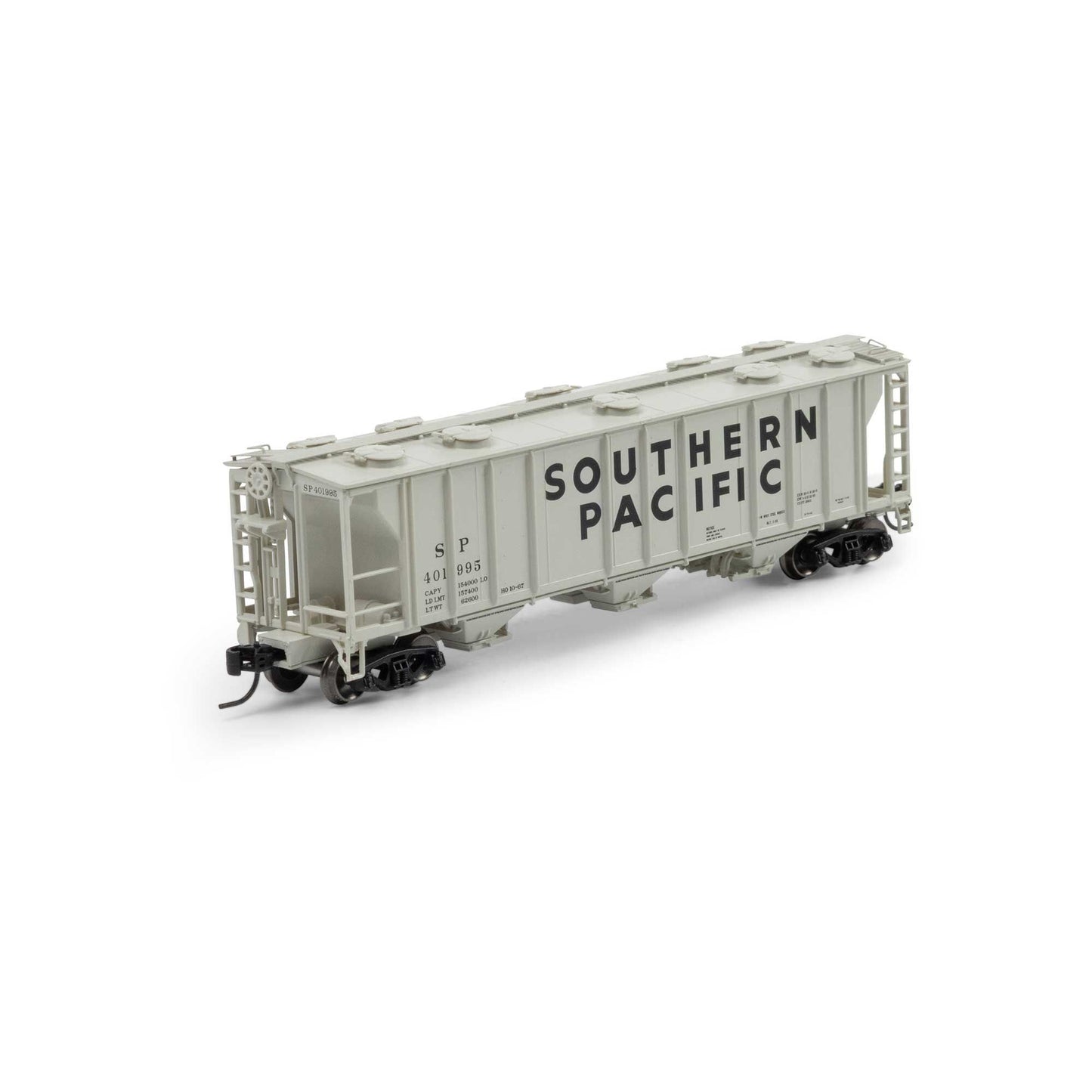 N PS-2 2893 3-Bay Covered Hopper SP #401995 Plastic Model (ATH-1729)