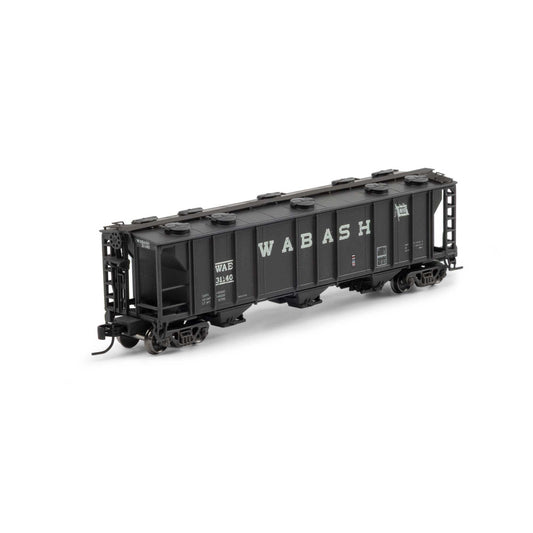 N PS-2 2893 3-Bay Covered Hopper WAB Primed For Grime #31140 (ATH-1736)