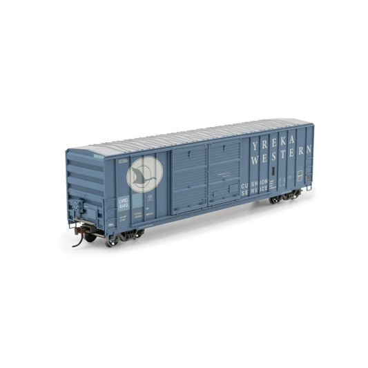 HO 50' FMC 5347 DD Offset Box Car Primed For Grime LVRC Ex-YW #4140 (ATH-1753)