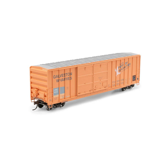 HO 50' FMC 5347 DD Offset Box Car Primed For Grime LVRC Ex-GWF #4213 (ATH-1754)