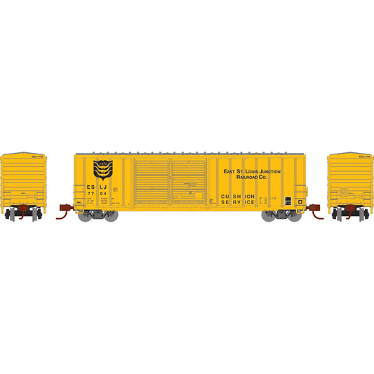 N 50' FMC DD Offset Box Car ESLJ #7704 (ATH-1767)