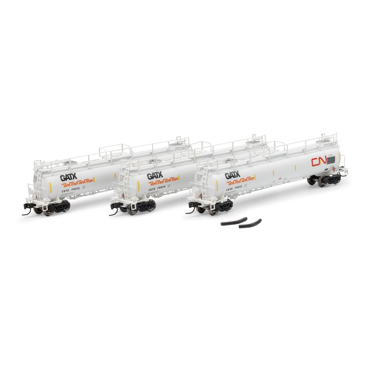 N TankTrain Intermediate CGTX 79014/79015/79016 Model Train Car (ATH-1779)