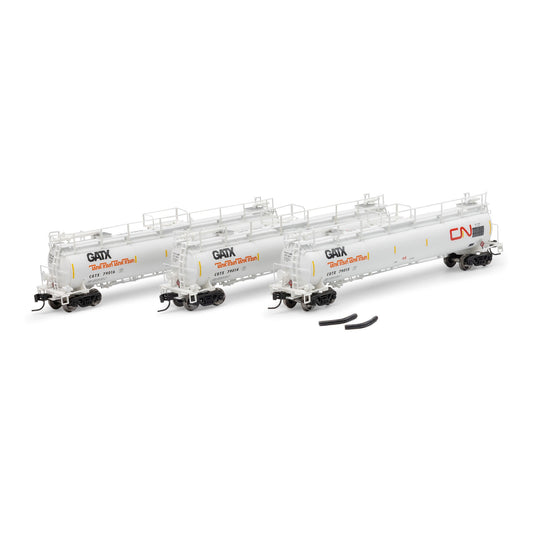 N TankTrain Intermediate CGTX 79014/79015/79016 Model Train Car (ATH-1779)