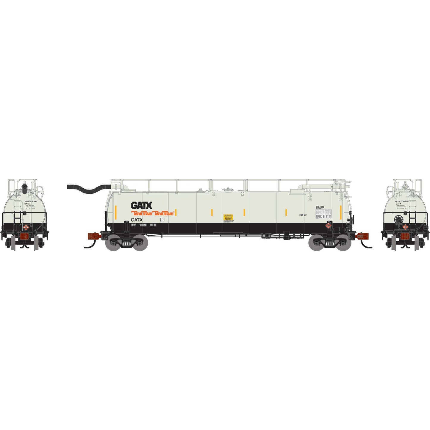 N TankTrain Intermediate GATX Unnumbered Model (ATH-1780)