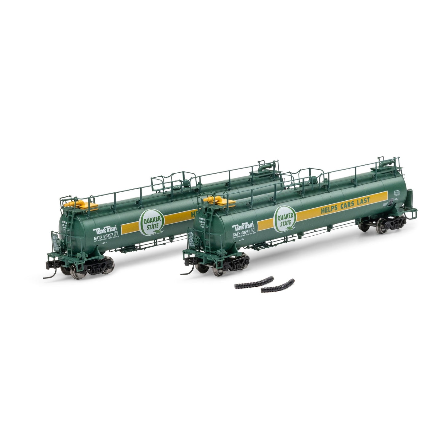 N TankTrain A/A GATX Quaker State Model (ATH-1788)