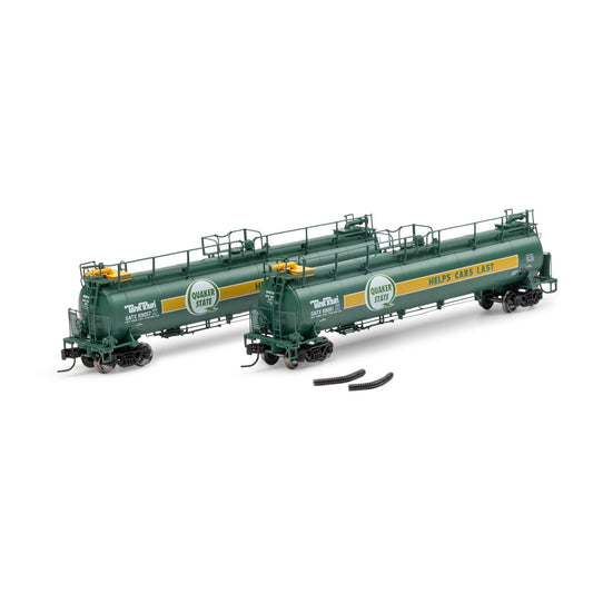 N TankTrain A/A GATX Quaker State Model (ATH-1788)