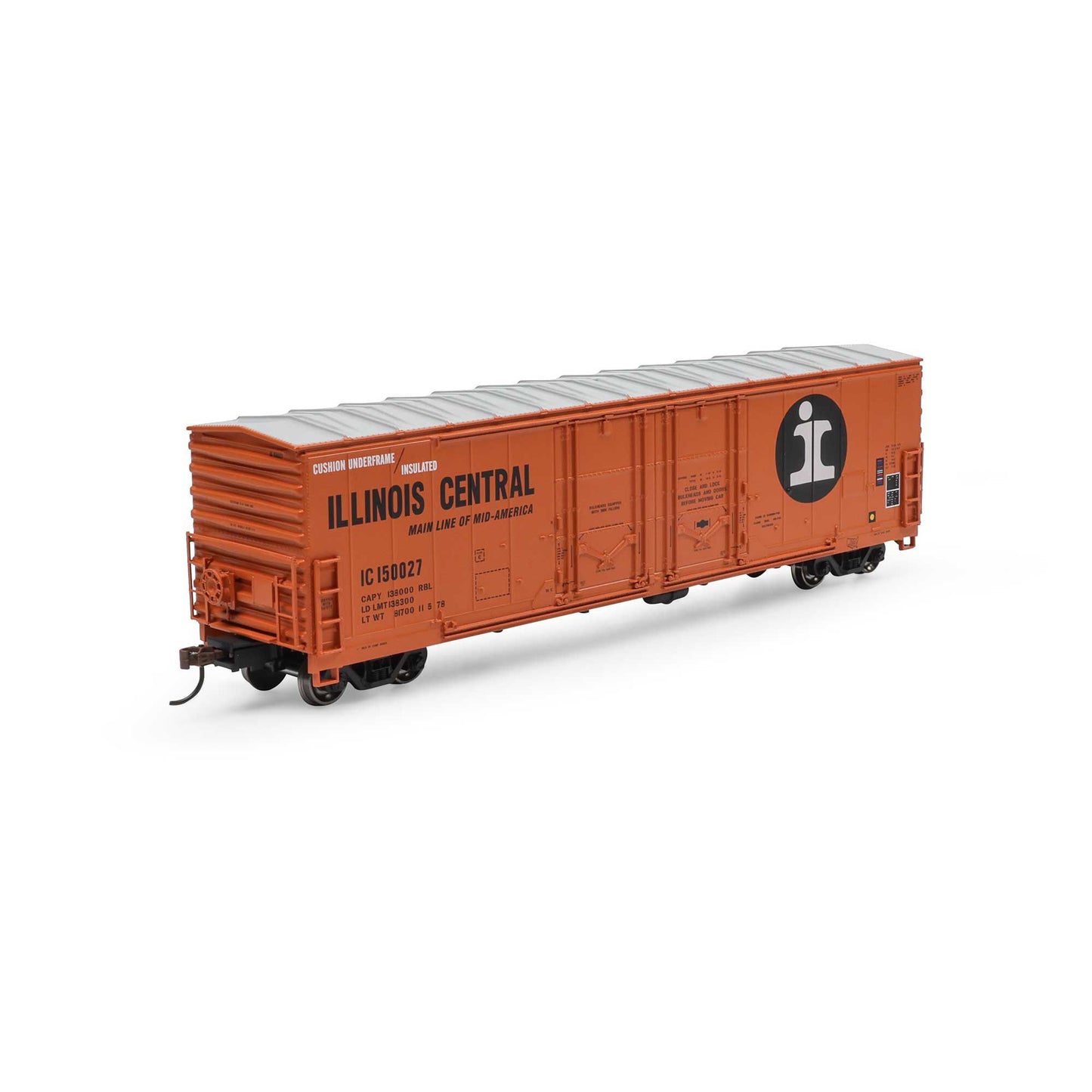 HO 50' Evans DD Plug Box Car (ATH-1842)