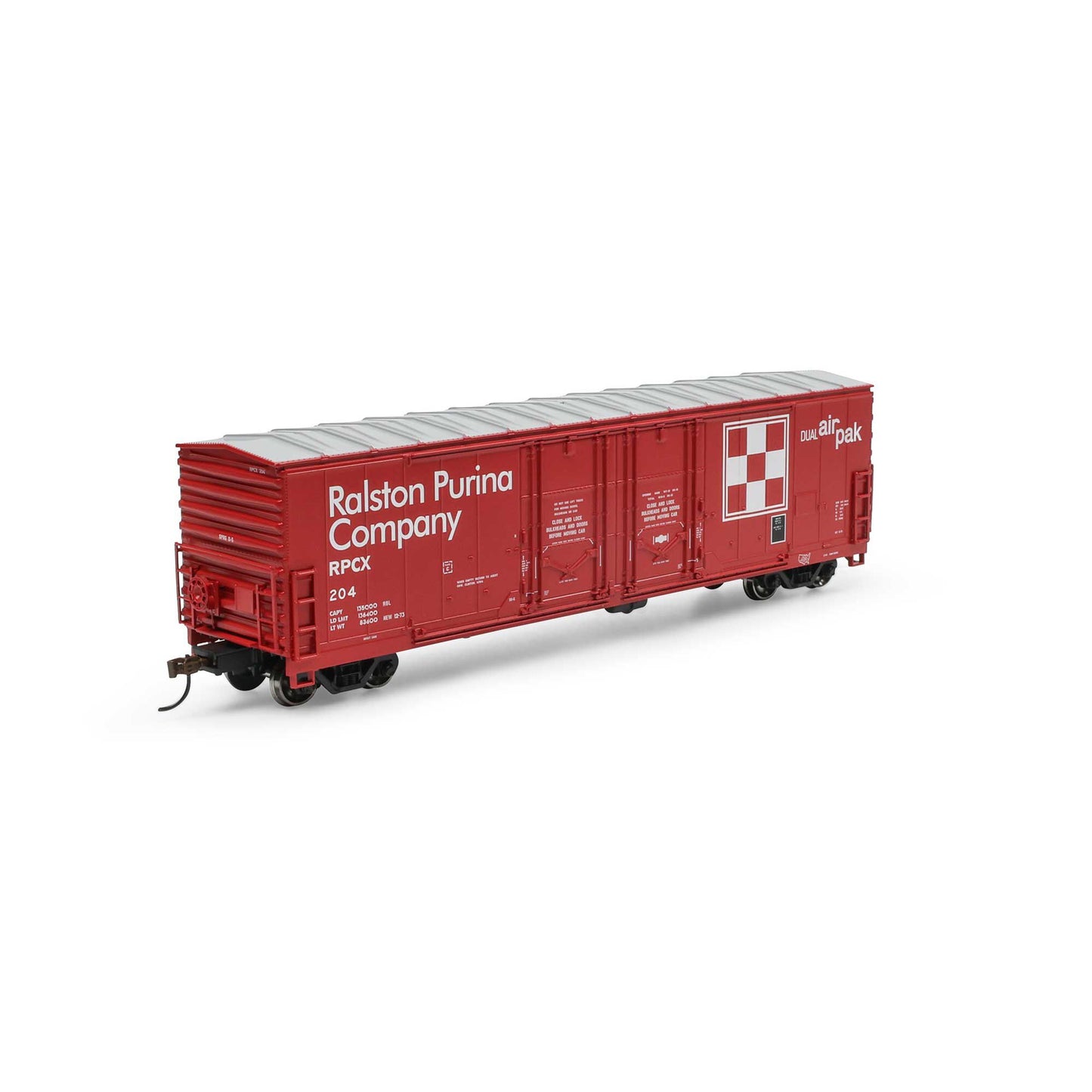HO 50' Evans DD Plug Box Car RPCX #204 (ATH-1845)