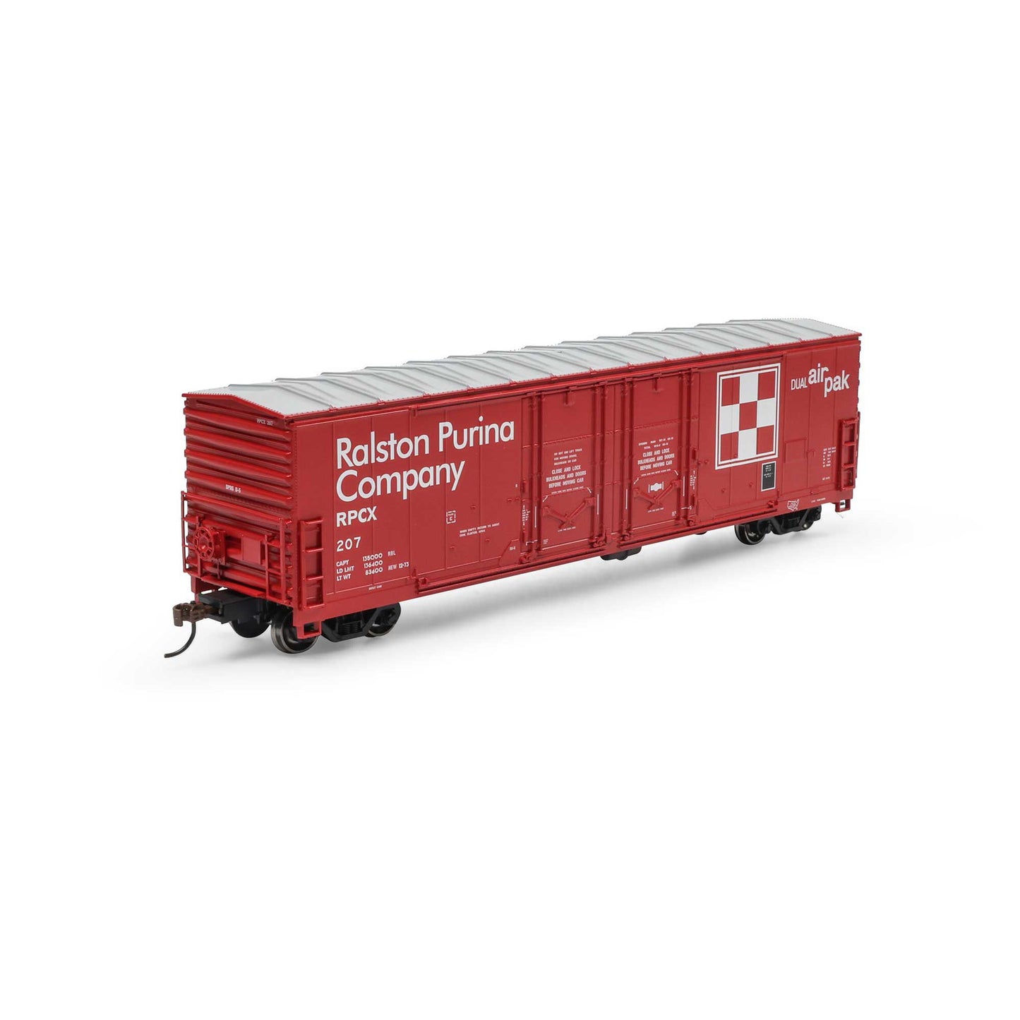 HO 50' Evans DD Plug Box Car RPCX #207 (ATH-1846)