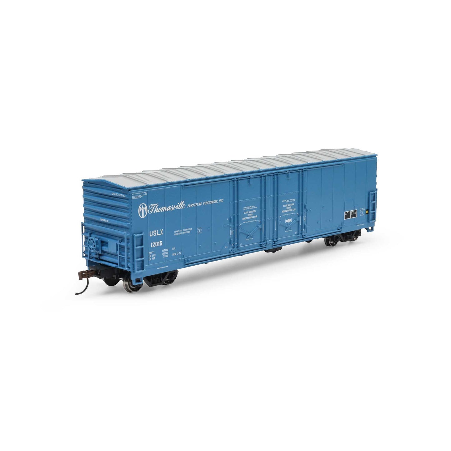 HO 50' Evans DD Plug Box Car USLX #12015 (ATH-1857)
