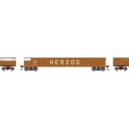 HO 52' Mill Gondola HZGX #3907 (ATH-1863)