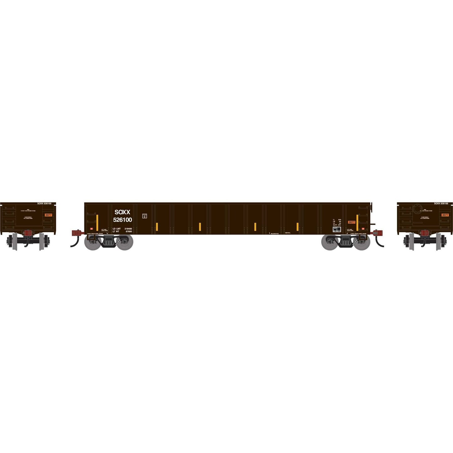 HO 52' Mill Gondola with SOXX #526100 (ATH-1866)