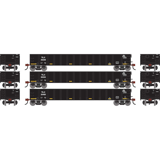 HO 52' Mill Gondola TILX #35228/35333/35400 (ATH-1876)
