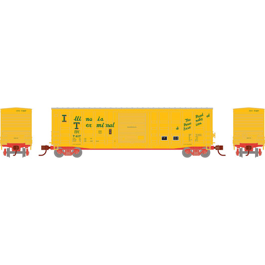 N 50' Waffle Box Car ITC #7417 (ATH-1891)