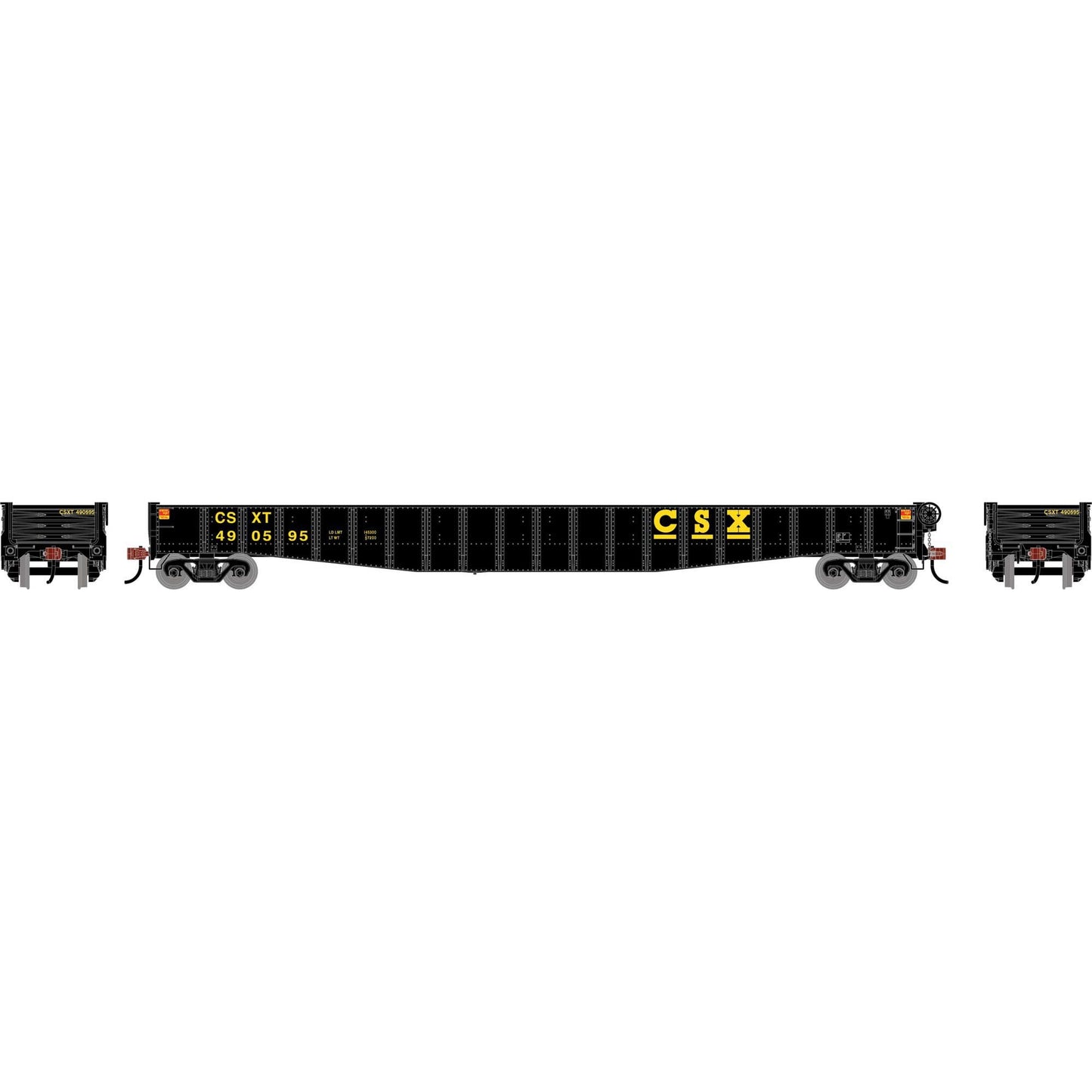 HO 65' Mill Gondola CSX #490595 (ATH-1950)