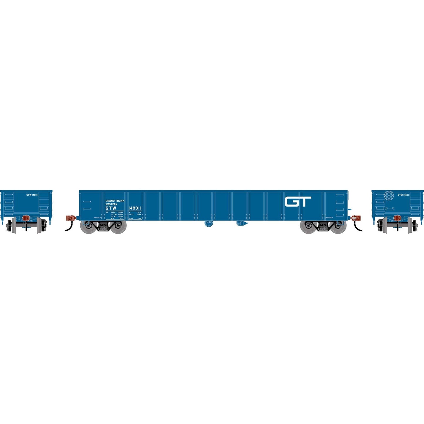 HO 52' Mill Gondola GTW #148011 (ATH-1988)