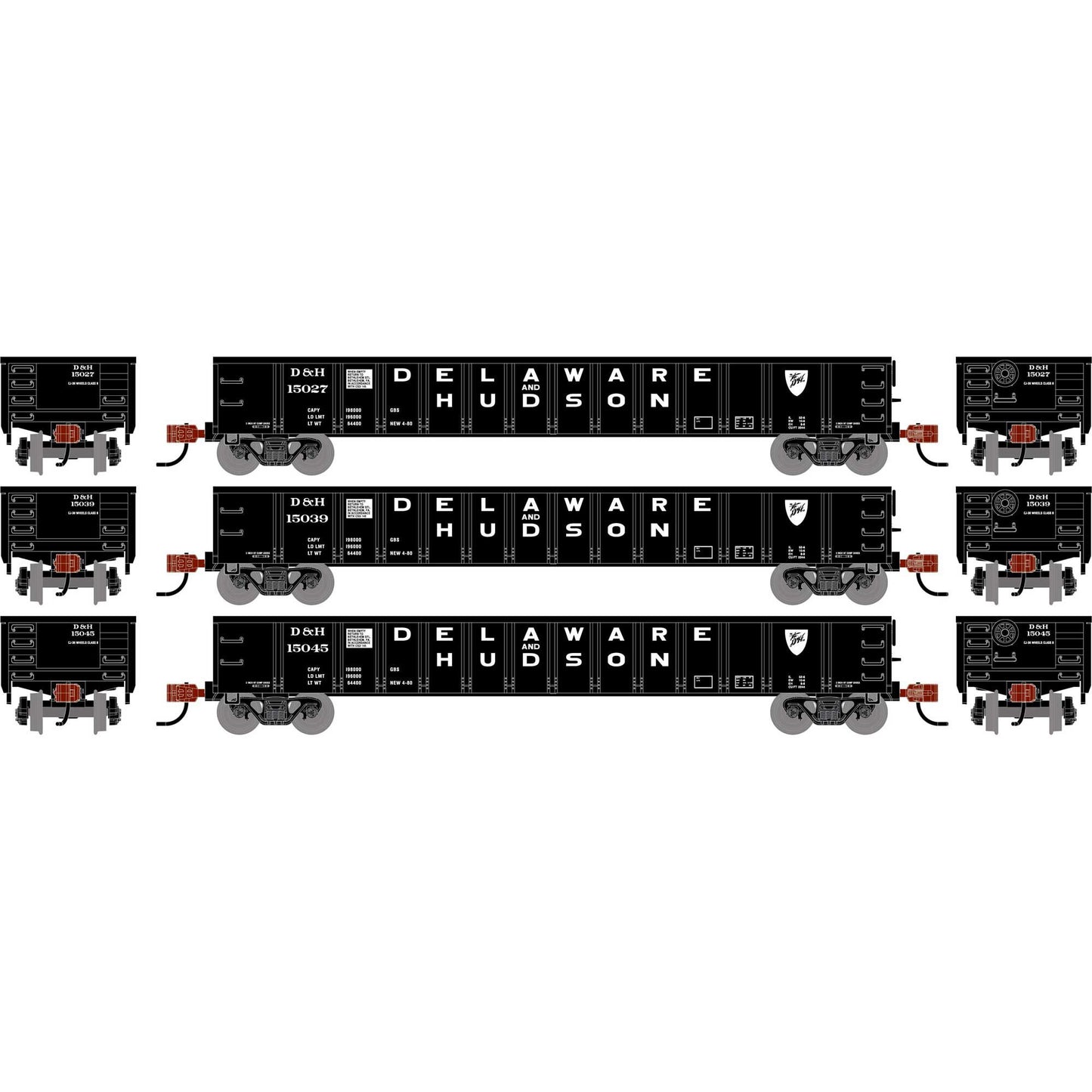N 52' Mill Gondola DH #15027/15039/15045 (ATH-2031)