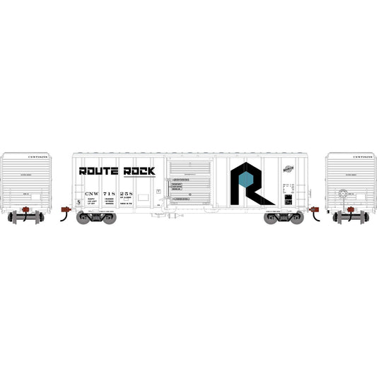 HO 50' PS 5344 Box Car CNW Ex-Rock (ATH-2035)