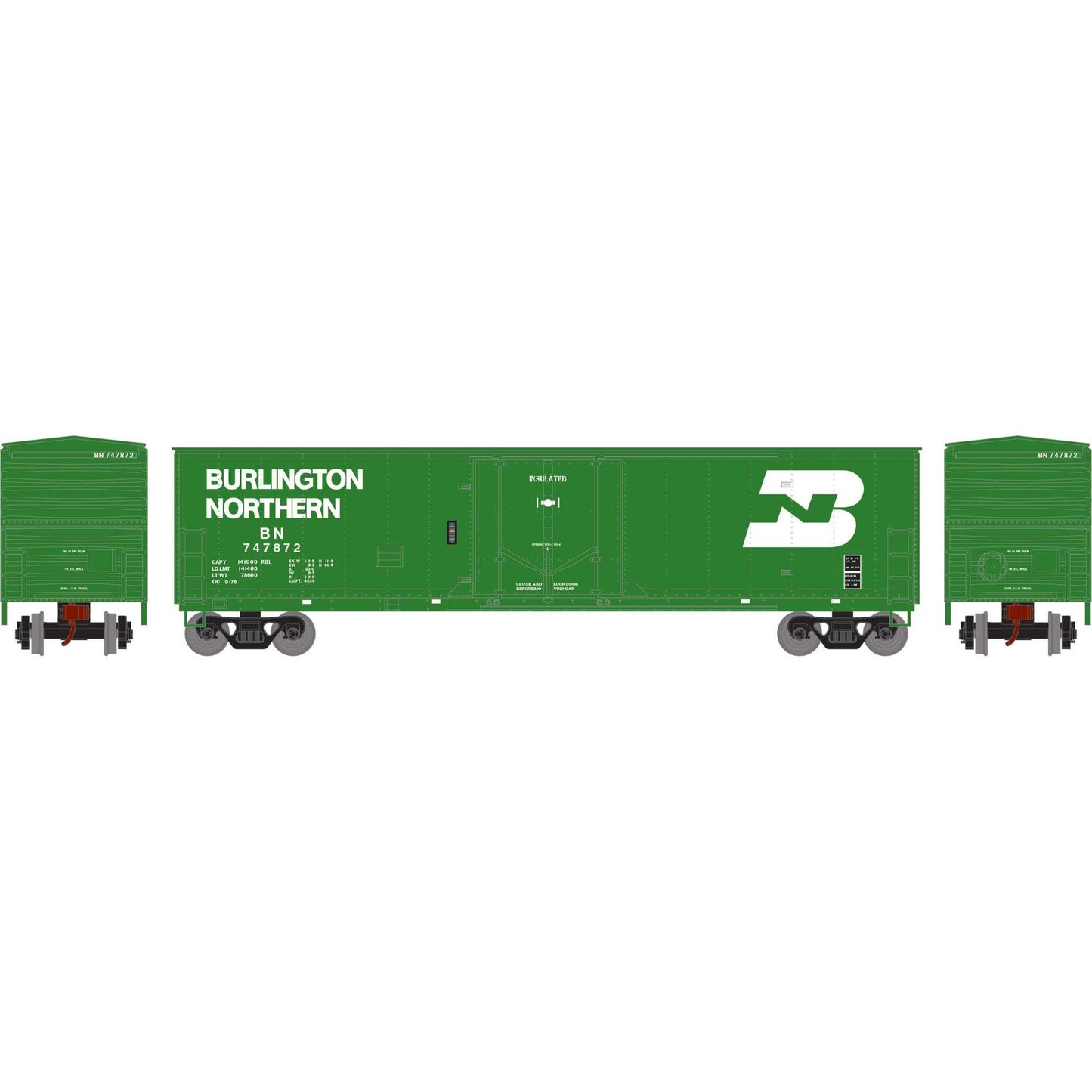 HO 50' Youngstown Plug Door Box Car (ATH-2057)