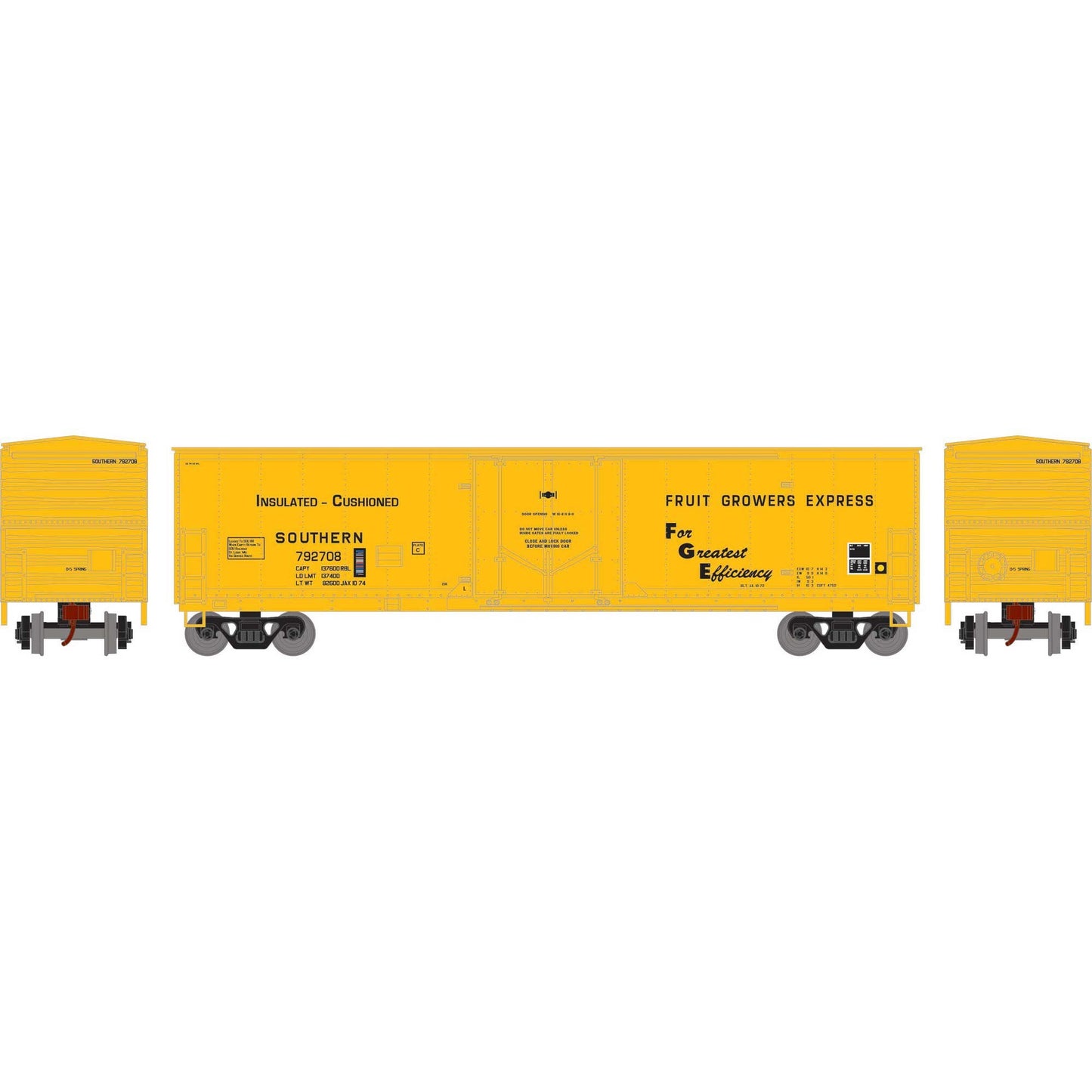 HO 50' Youngstown Plug Door Box Car SOU #792708 (ATH-2069)