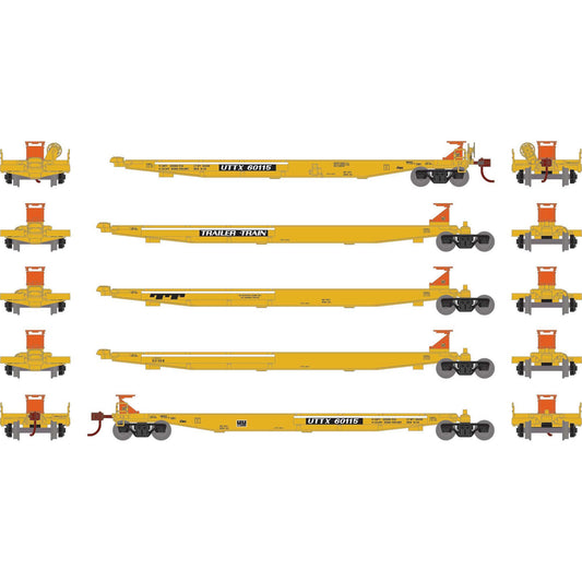 HO Impack Spine Car UTTX #60115 (5) (ATH-2103)