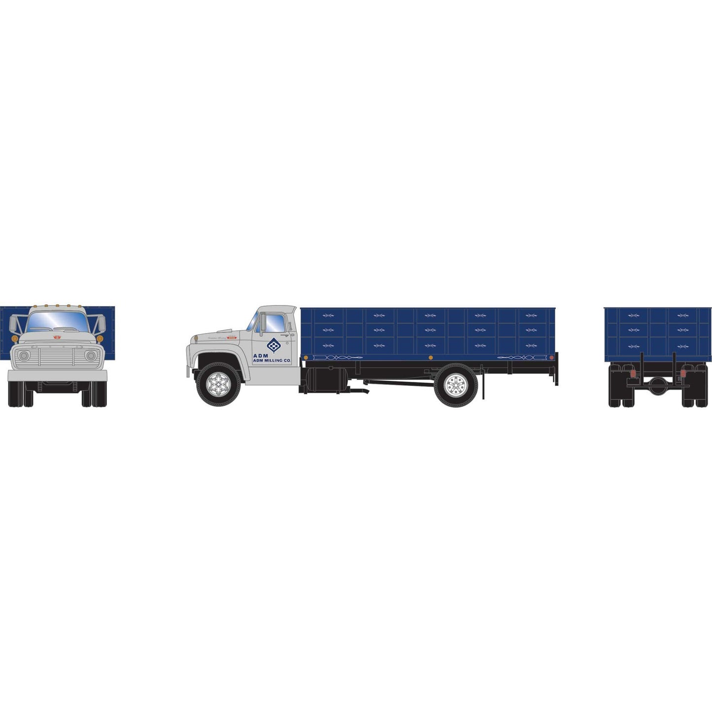 HO Ford F-850 Grain Truck ADM (ATH-2105)