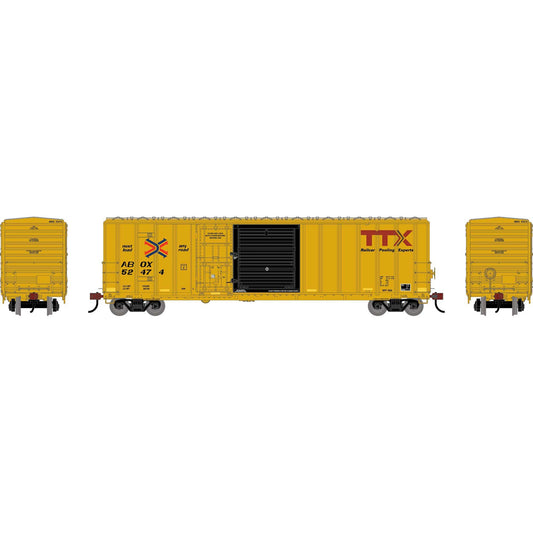 HO 50' FMC 5277 Combo Door Box Car Plastic Model (ATH-2137)