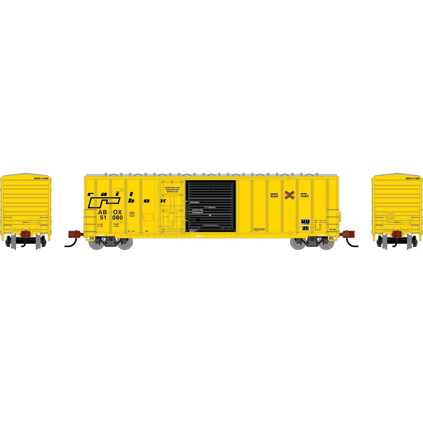 N 50' FMC 5277 Combo Door Box Car (ATH-2174)
