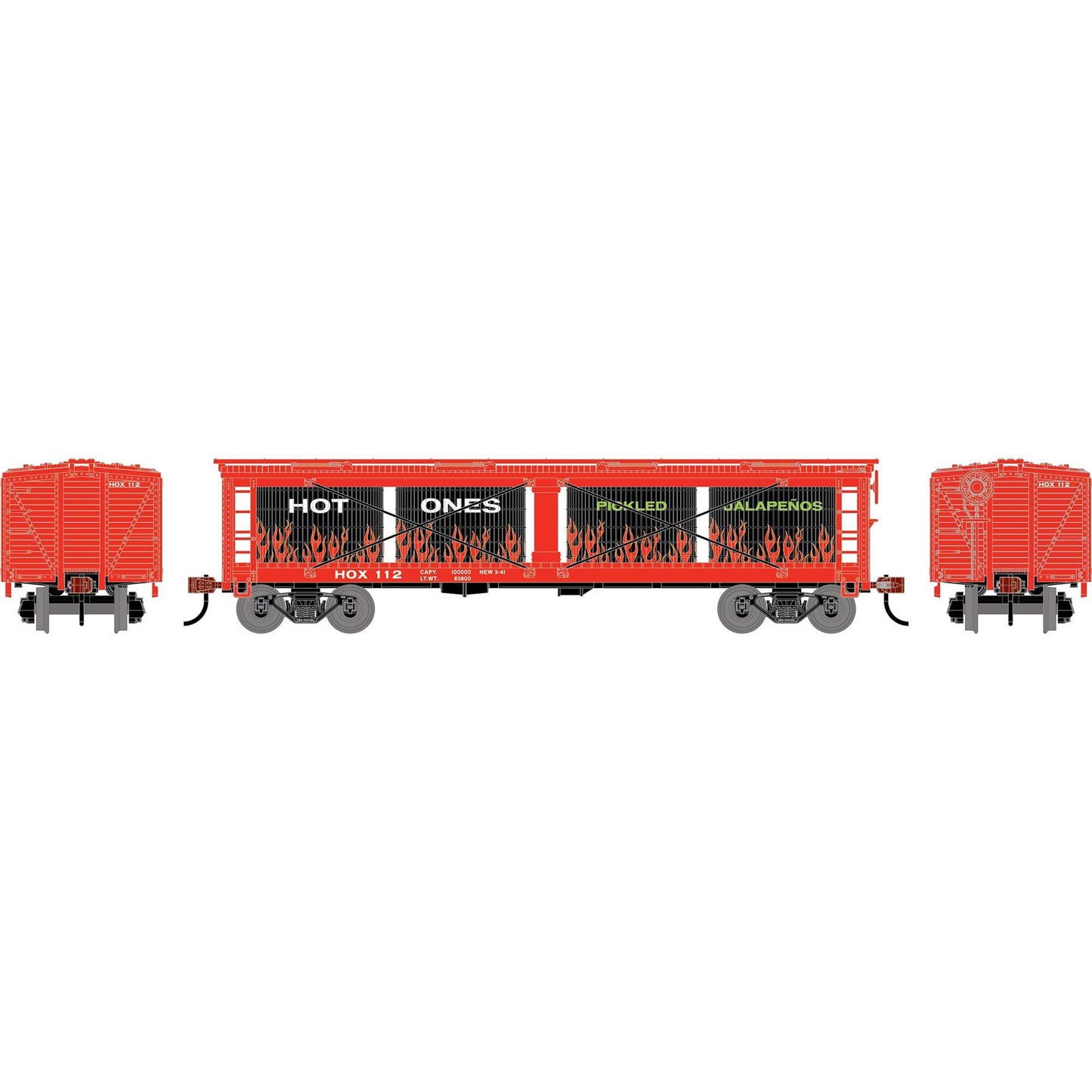 HO 40' Pickle Car Plastic Model (ATH-2188)