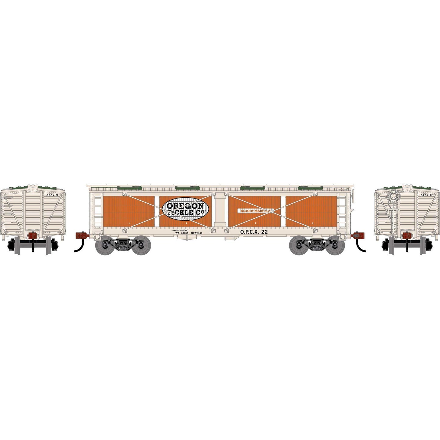 HO ATH 40' Pickle Car OPCX #22 (ATH-2192)
