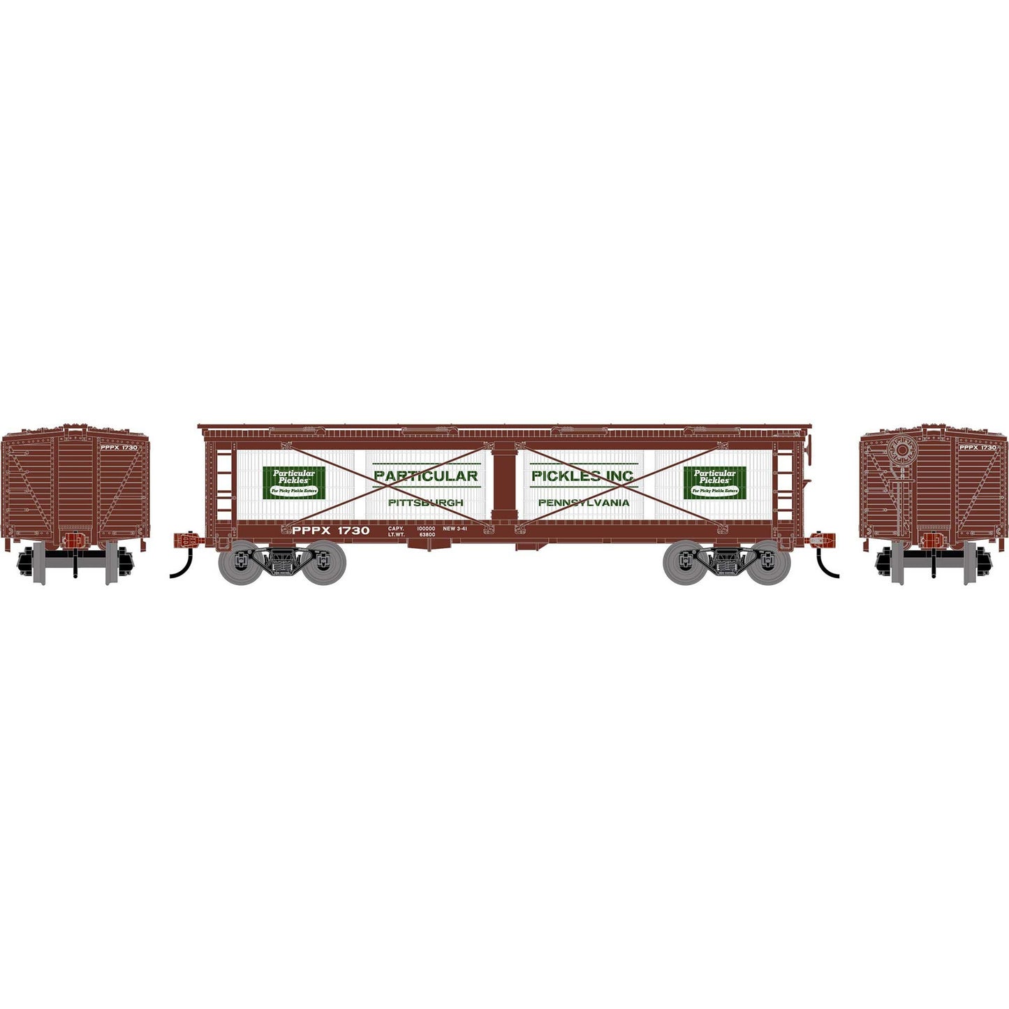 HO ATH 40' Pickle Car PPPX #1730 (ATH-2197)