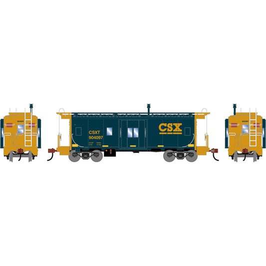HO Bay Window Caboose, CSX #904097 (ATH-2252)