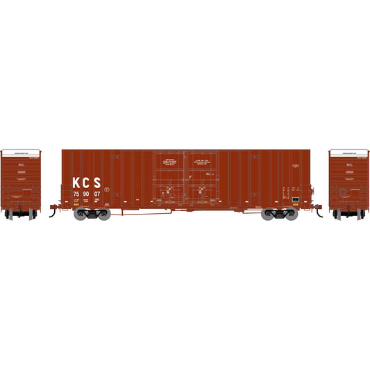 HO 60' Gunderson High Cube Double Door Box Car, KCS #759007 (ATH-2277)