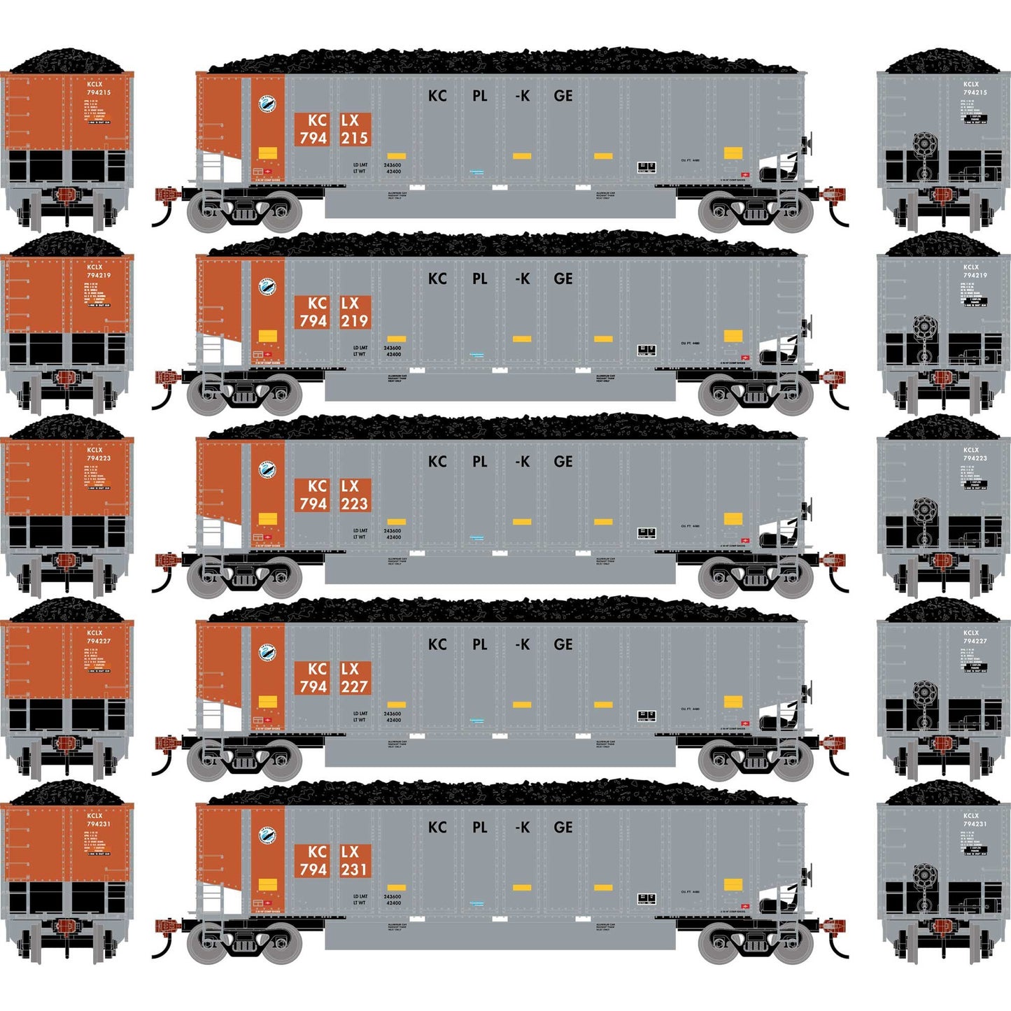HO ATH Bethgon Coalporter with Coal Load (ATH-2302)