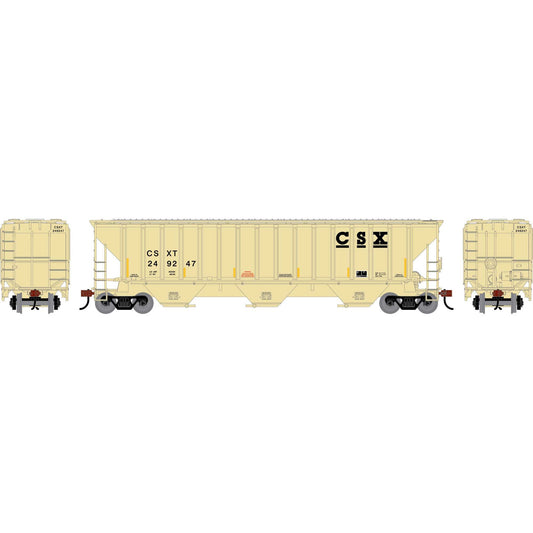 HO Athearn PS 4740 Covered Hopper CSX #249247 (ATH-2371)