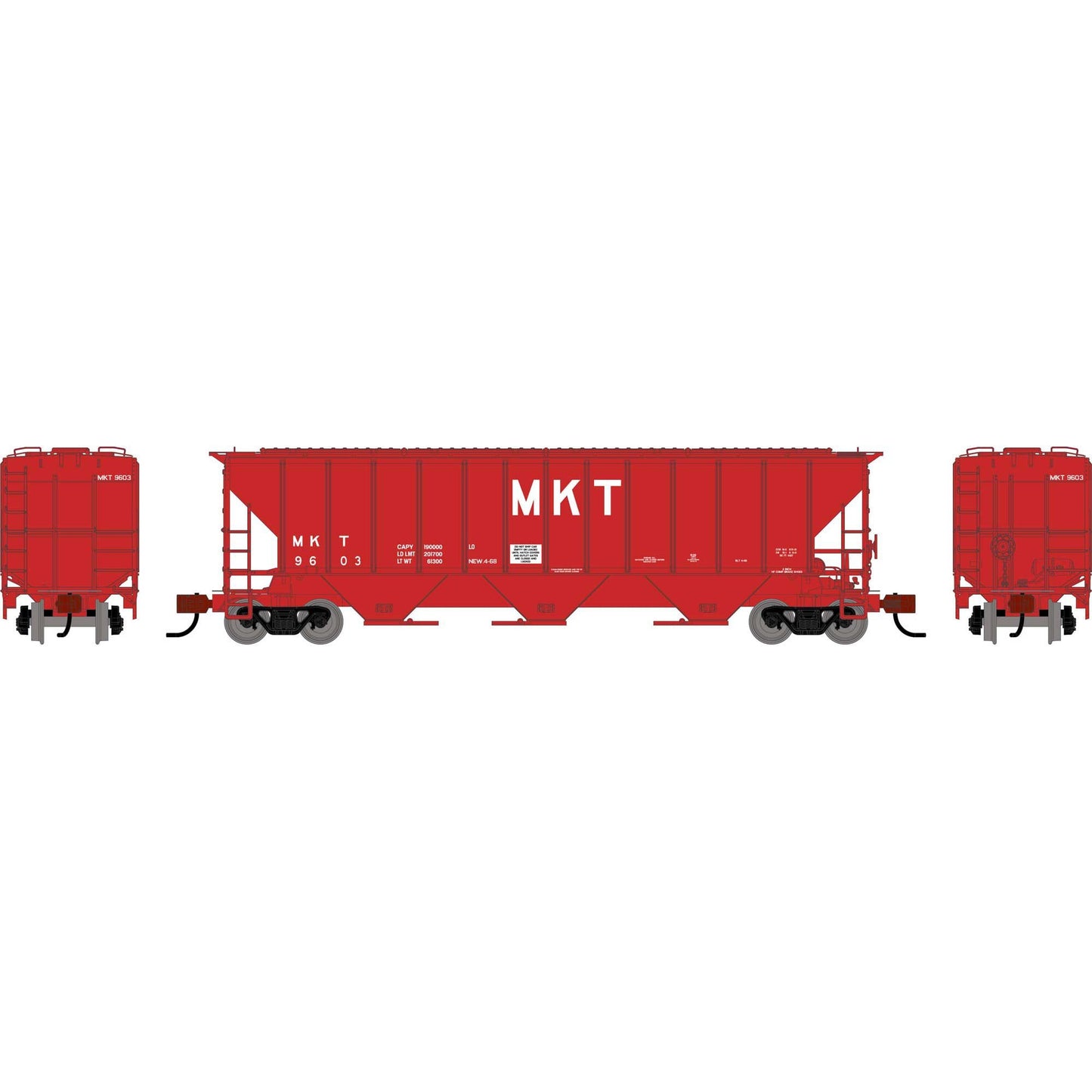 N ATH PS 4427 Covered Hopper, MKT #9603 (ATH-2385)