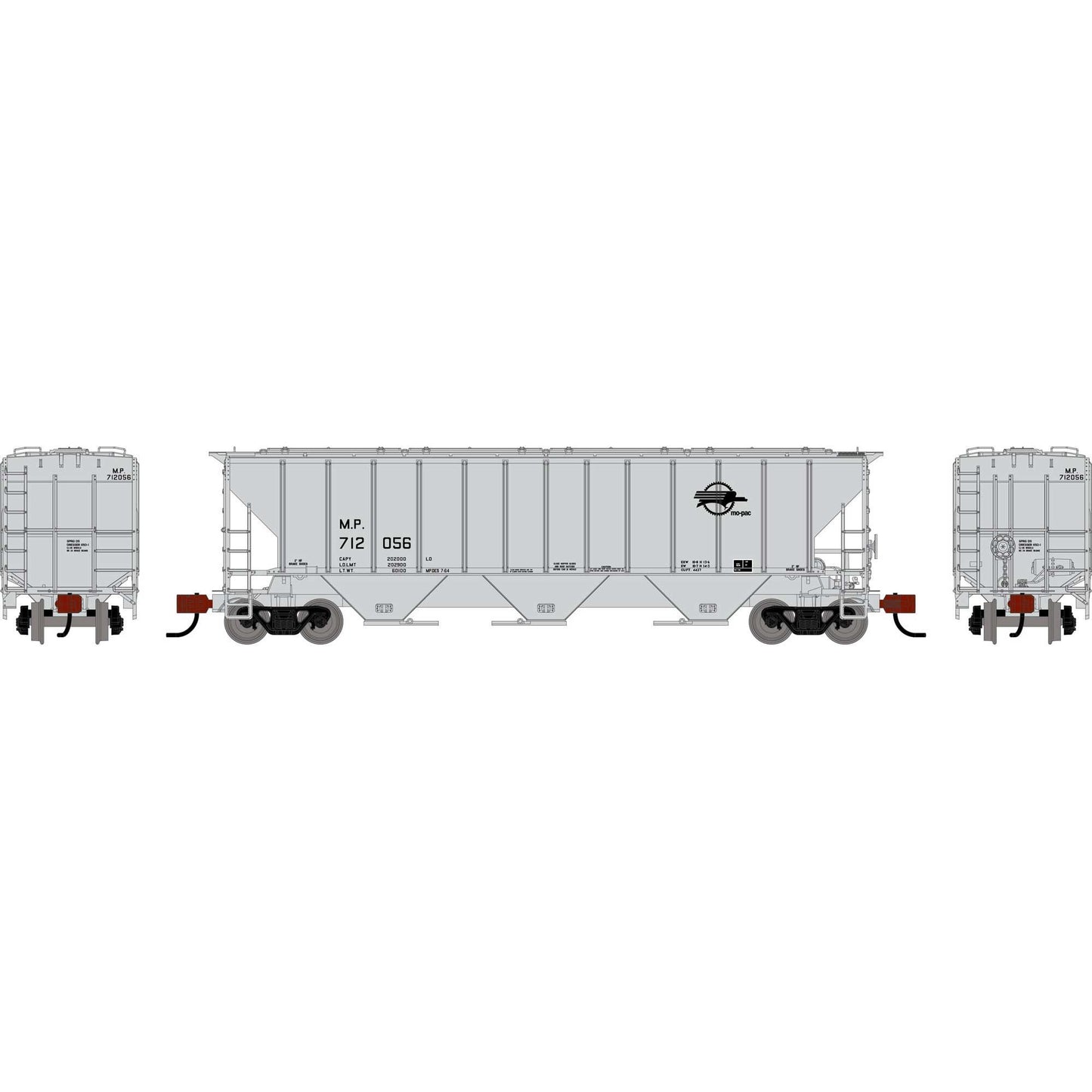 N ATH PS 4427 Covered Hopper Model (ATH-2389)
