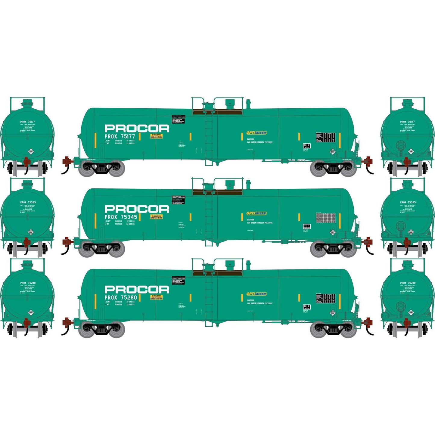 HO ATH 30K Ethanol Tank Car (ATH-2398)