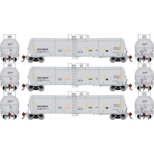 HO ATH 30K Ethanol Tank Car CHVX #295016/295020/295031 (ATH-2402)