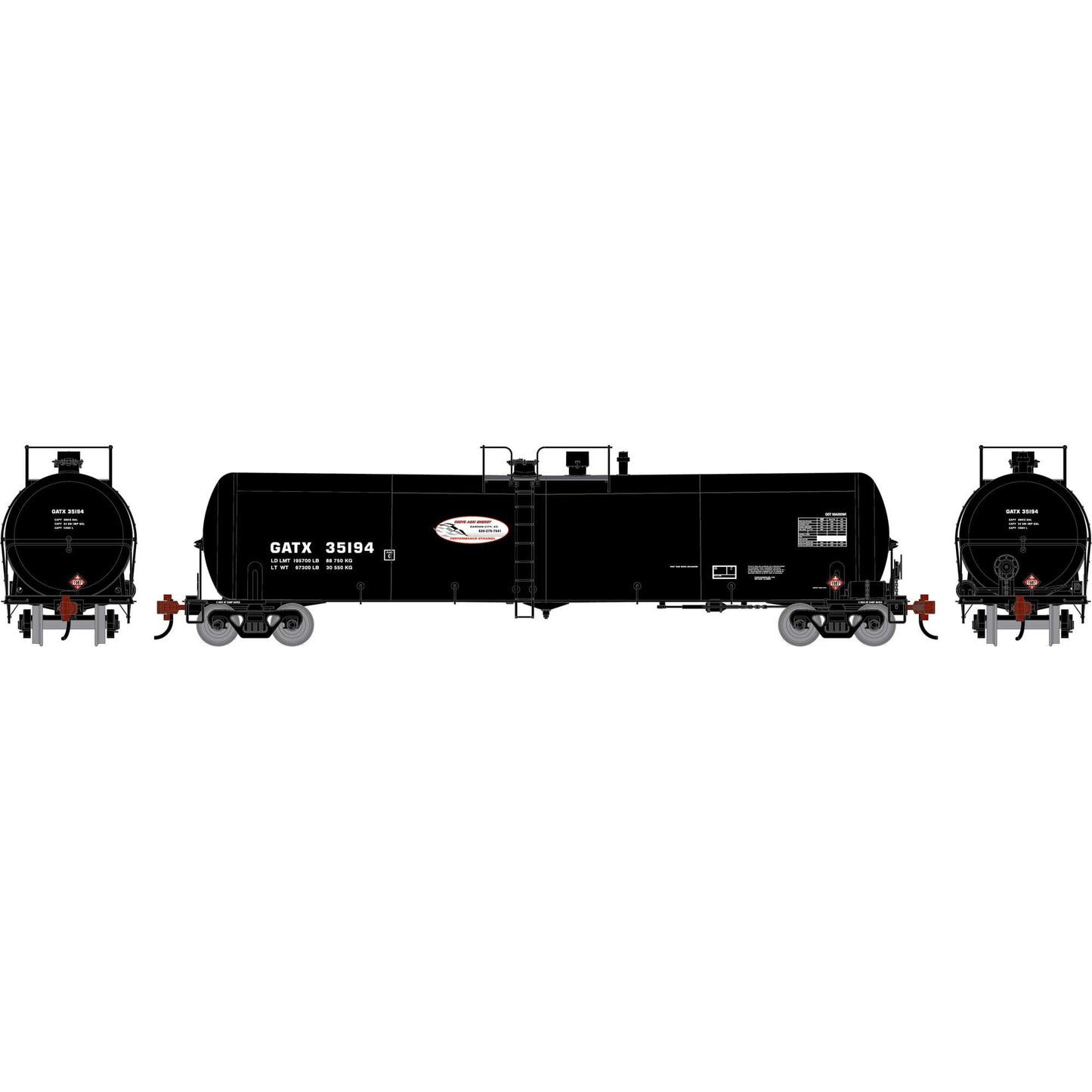 HO ATH 30K Ethanol Tank Car GATX #35194 (ATH-2412)