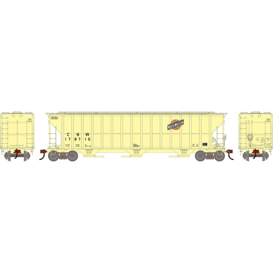 HO ATH FMC 4700 Covered Hopper Primed For Grime CNW #178710 (ATH-2485)