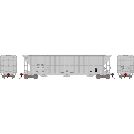 HO ATH FMC 4700 Covered Hopper Primed For Grime KYLE Model (ATH-2492)